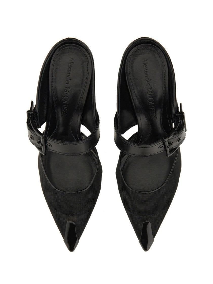 Alexander Mcqueen Punk Sandal With Buckle