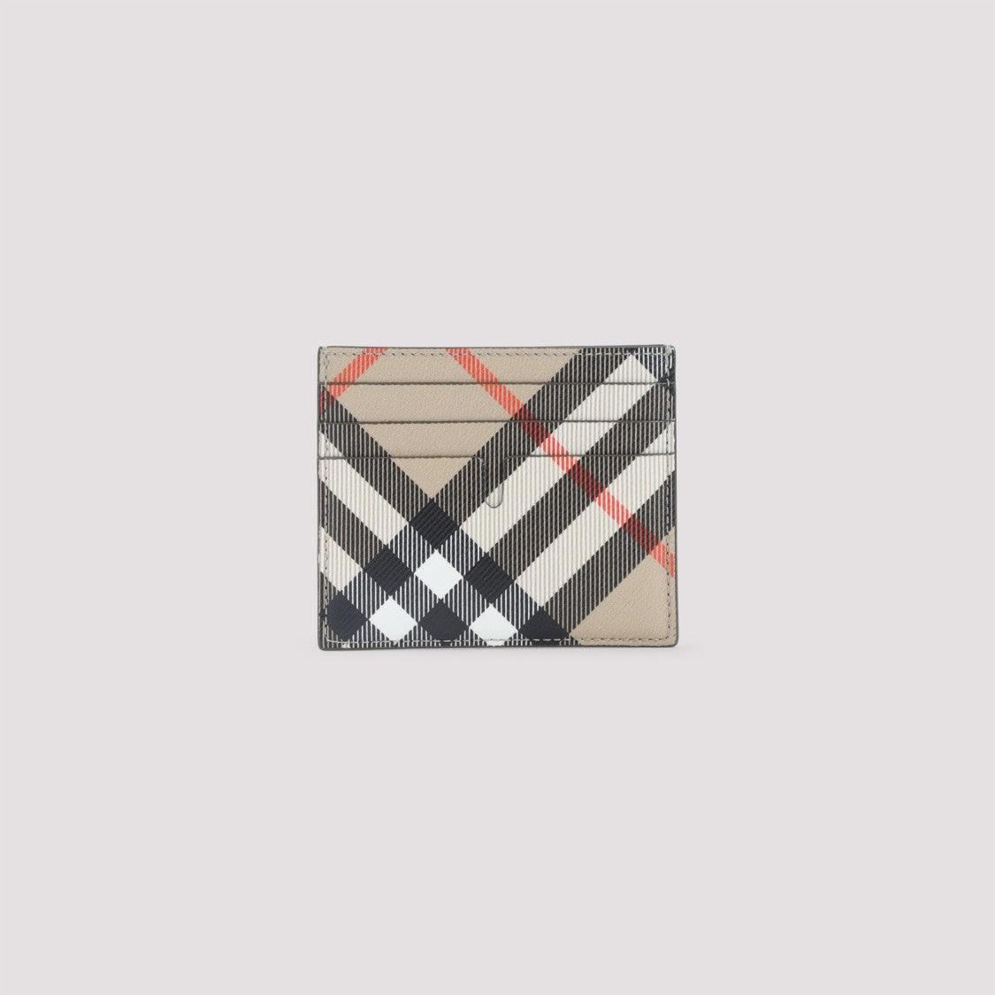 Burberry Sand Beige Tall Sandon Credit Card Case