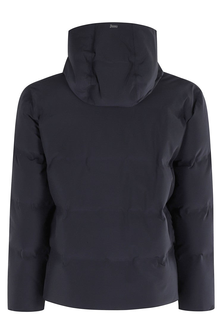 Herno Puffy Hooded Jacket With Double-Slider Closure
