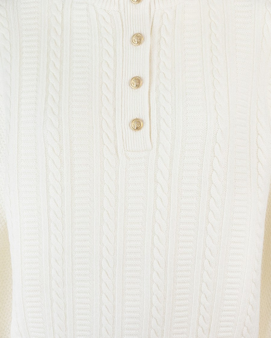 A.P.C. Thea Ecru Pullover Sweater
