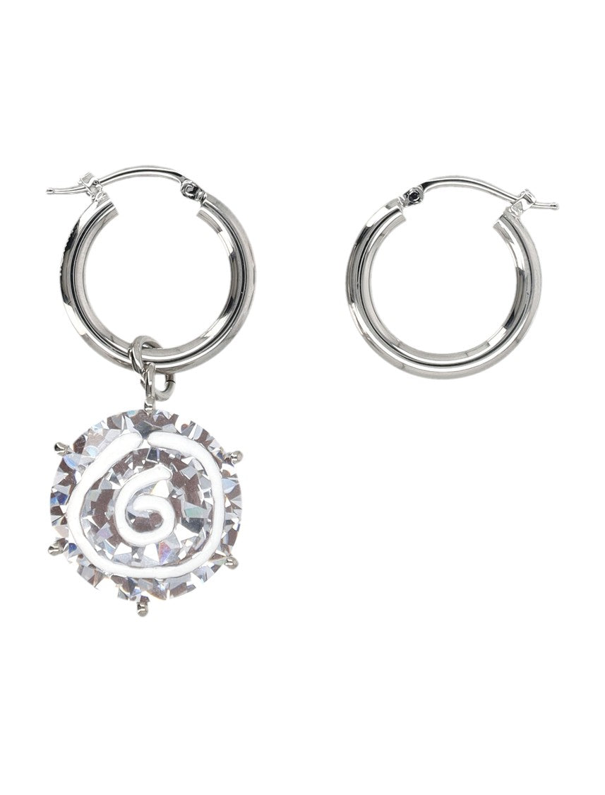 Mm6 By Maison Margiela Diamond 6 Earring