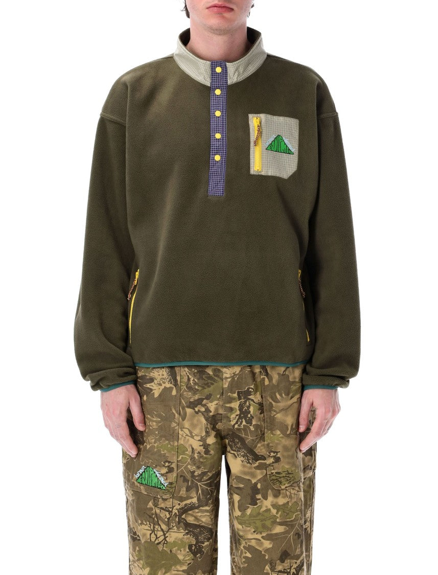 Brain Dead Equip Fleece Pullover Jacket