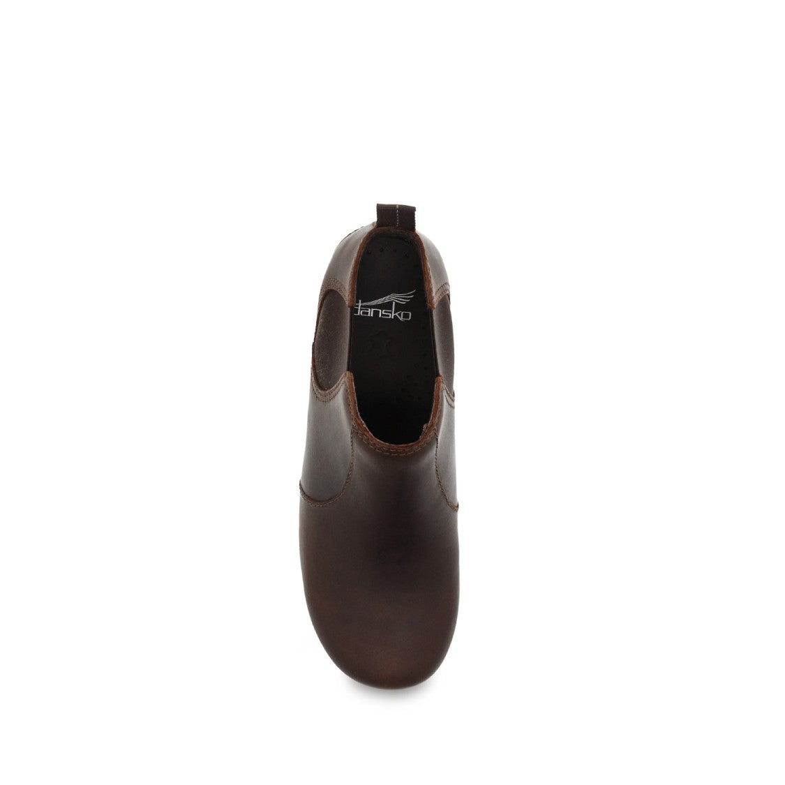 Dansko Oiled Brown Leather Ankle Boot