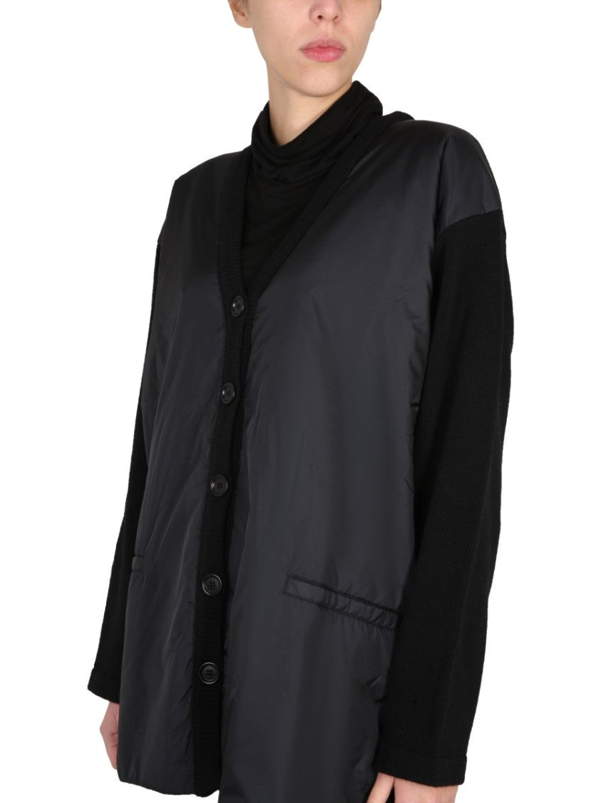 Aspesi V-Neck Cardigan With Button Closure