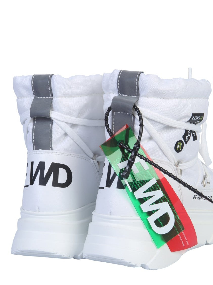 Forward High-Top Nylon Boots With Padded Upper