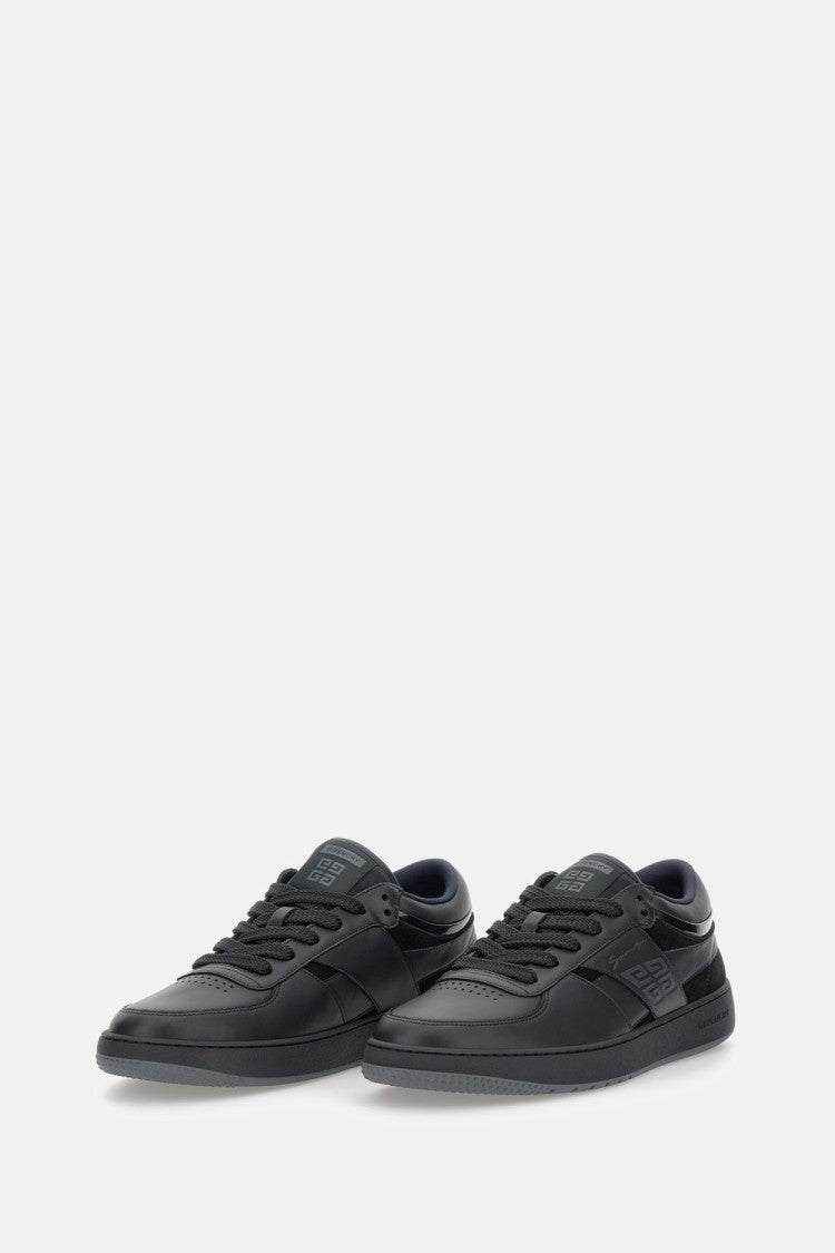 Givenchy Almond Toe Leather Sneakers