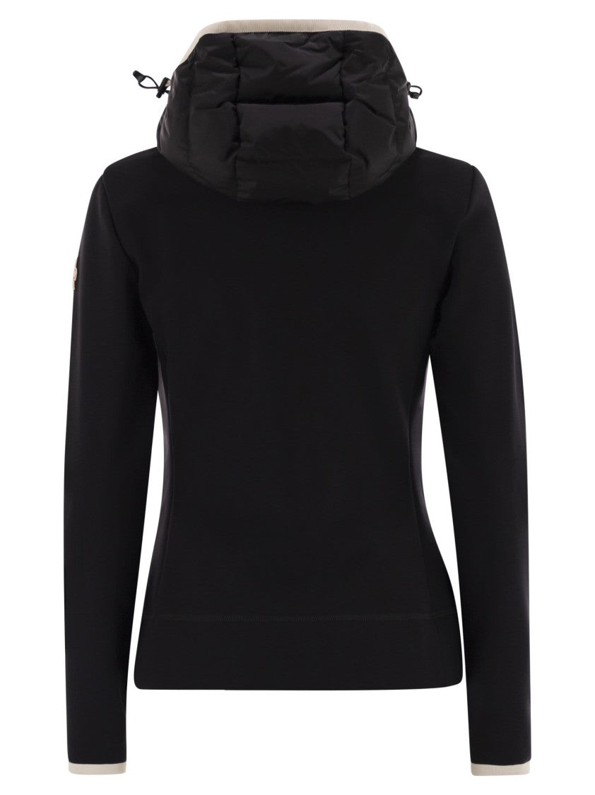 Moncler Grenoble Padded Hoodie With Zip