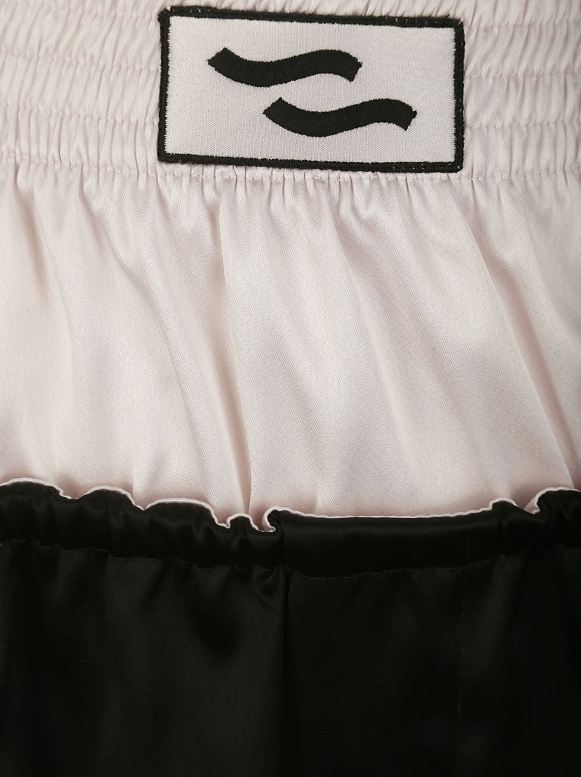 Ssheena Neri And Pink Sports Shorts