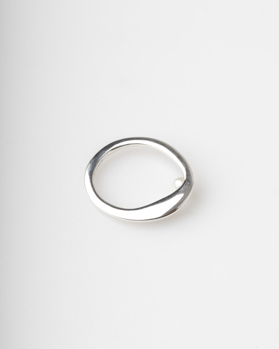 Bar Jewellery Attraverso Ring – Sterling Silver & Freshwater Pearls