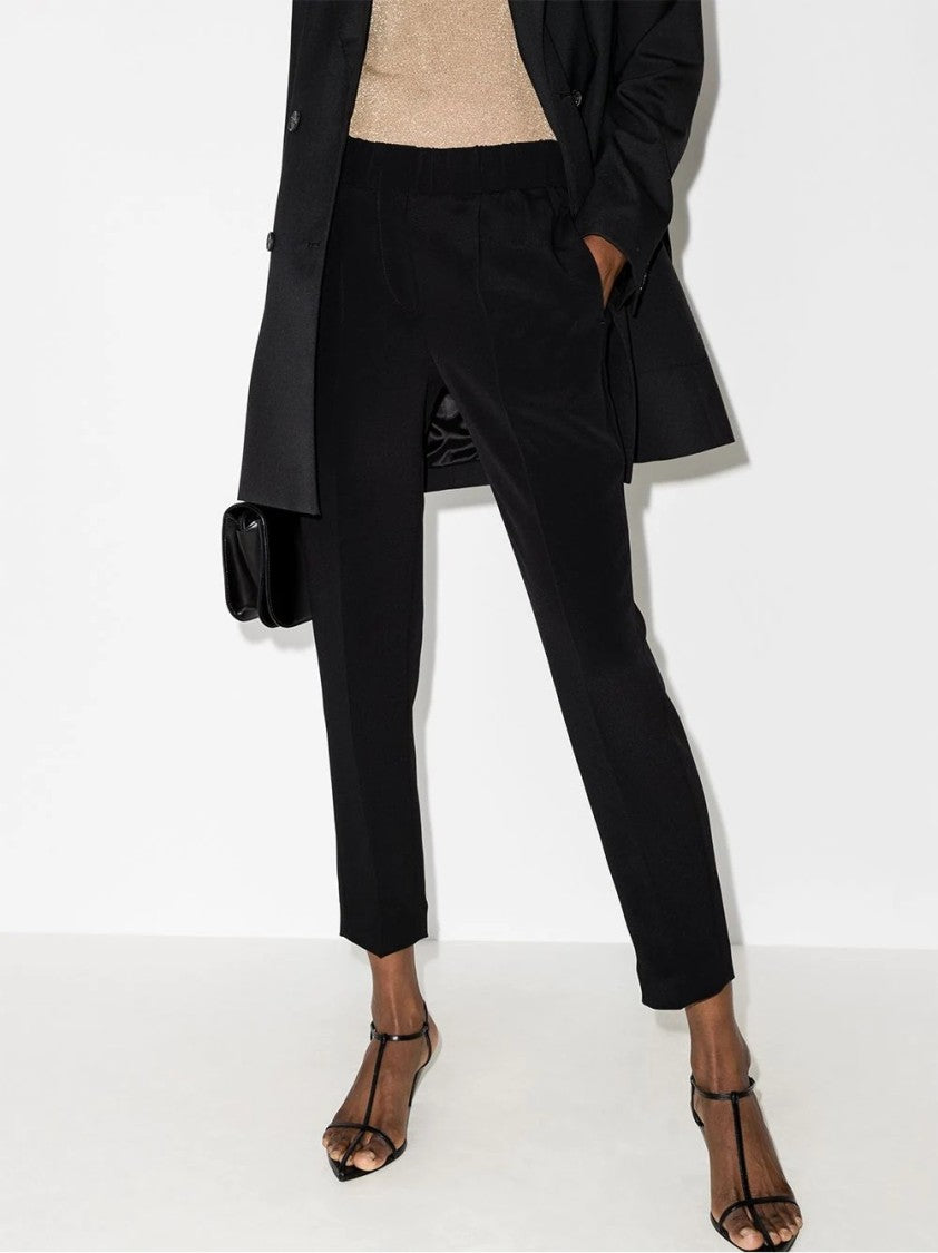 Brunello Cucinelli Tailored Black Pants With Fabric Blend