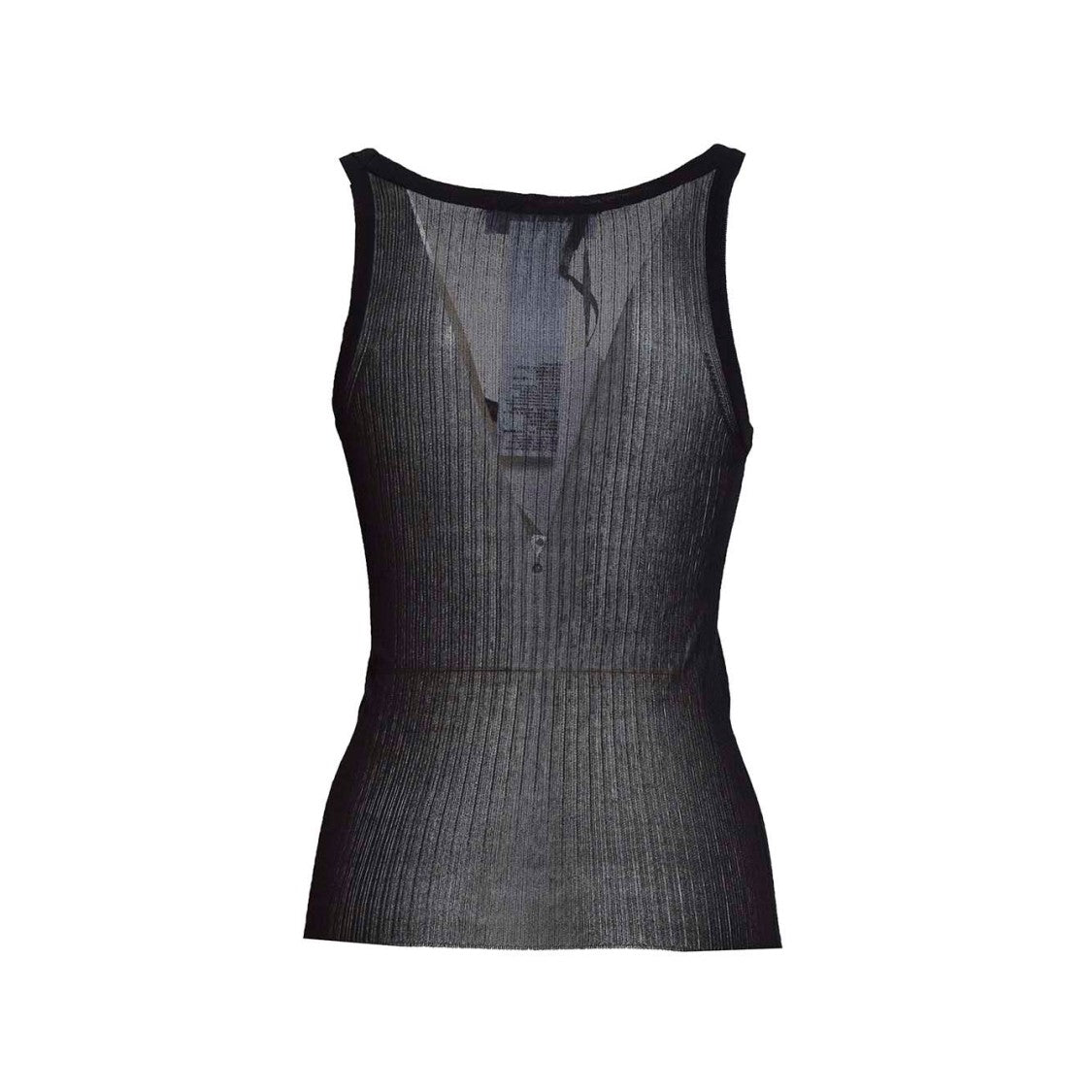 Max Mara Bastia Top In Camel Ribbed Silk