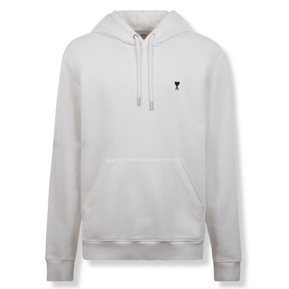 Ami Classic Hooded Sweatshirt With Logo Embroidery
