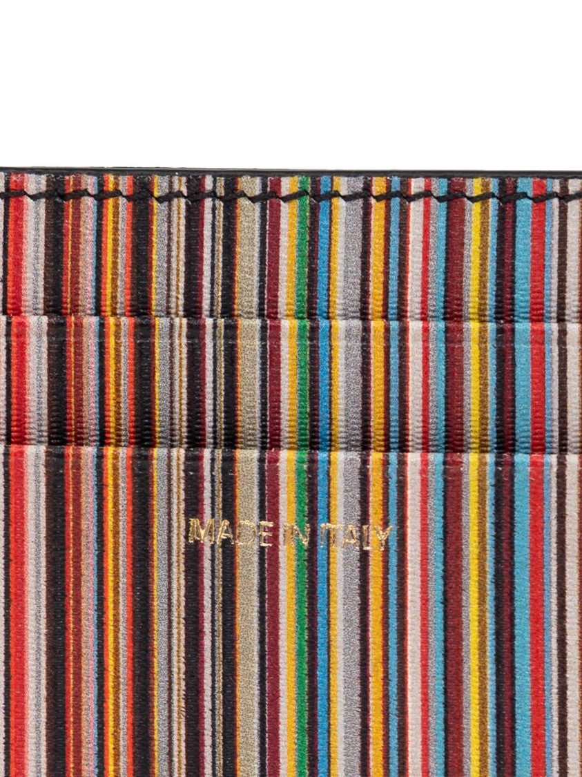 Paul Smith Rectangular Black Calf Leather Wallet With Interior