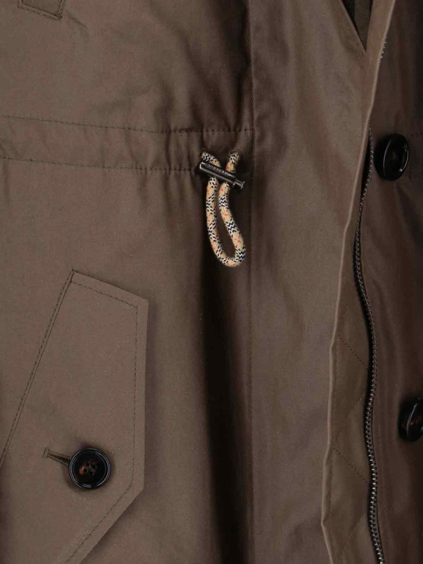 Burberry Classic Parka – Green