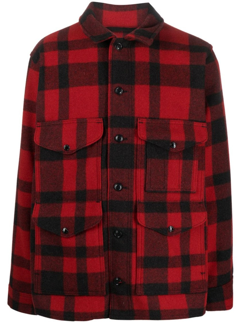 Filson Mackinaw Wool Plaid Print Jacket