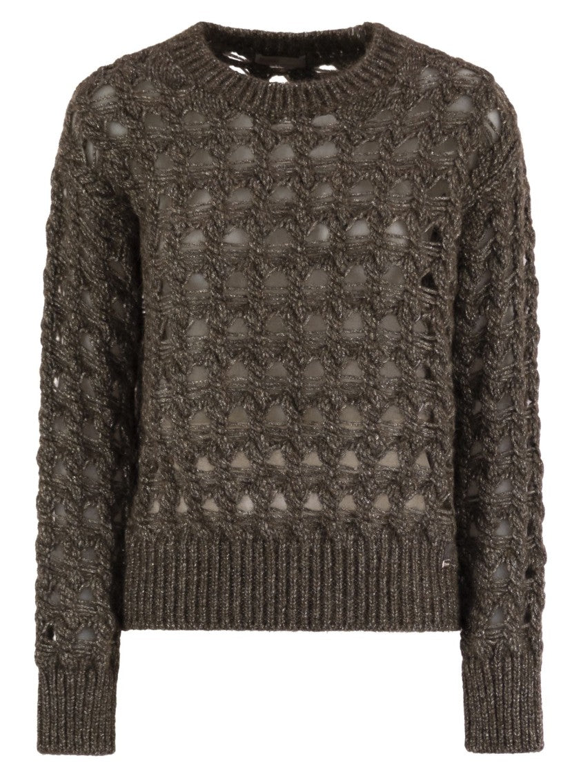 Herno Resort Jumper In Alpaca And Wool