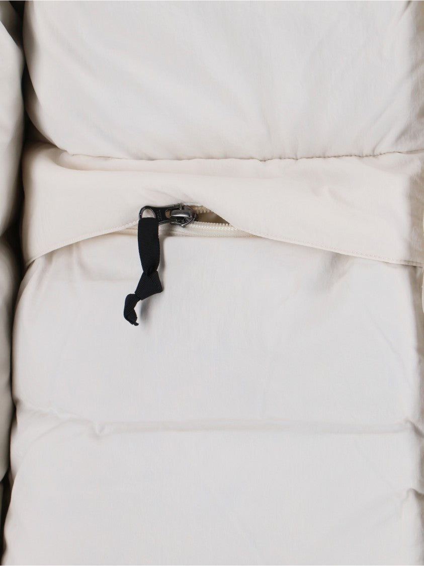 The North Face "Himalayan" Padded Down Jacket, In White Fabric