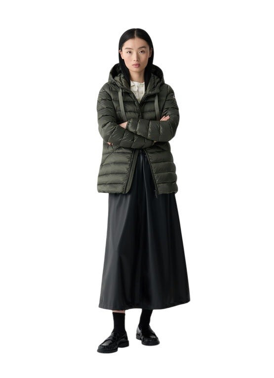 Colmar Originals Tailored Quilted Down Coat With Adjustable Hood