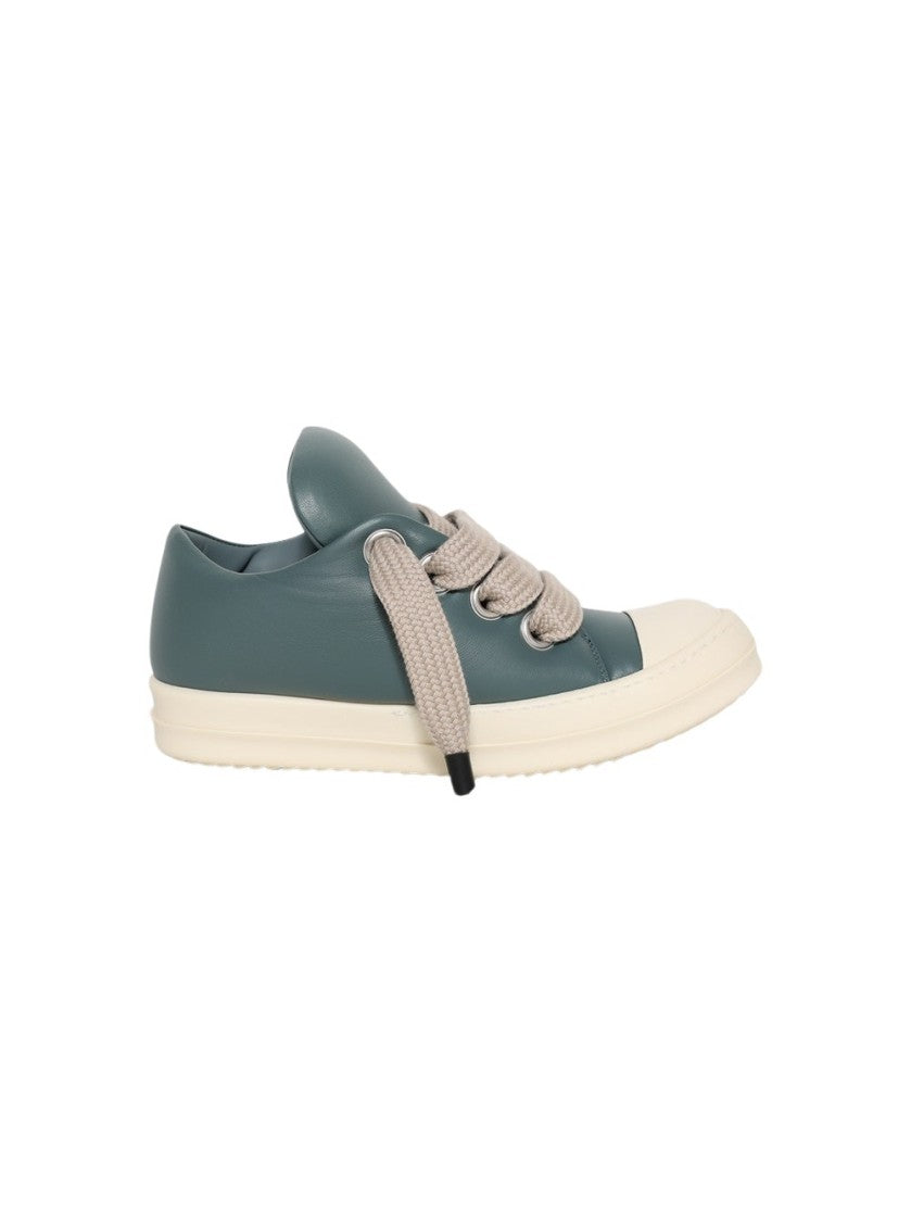 Rick Owens Jumbolaced Low Top Sneakers Mouthwash And Milk