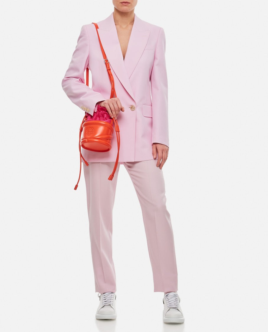 Alexander Mcqueen Wool Double Breasted Jacket