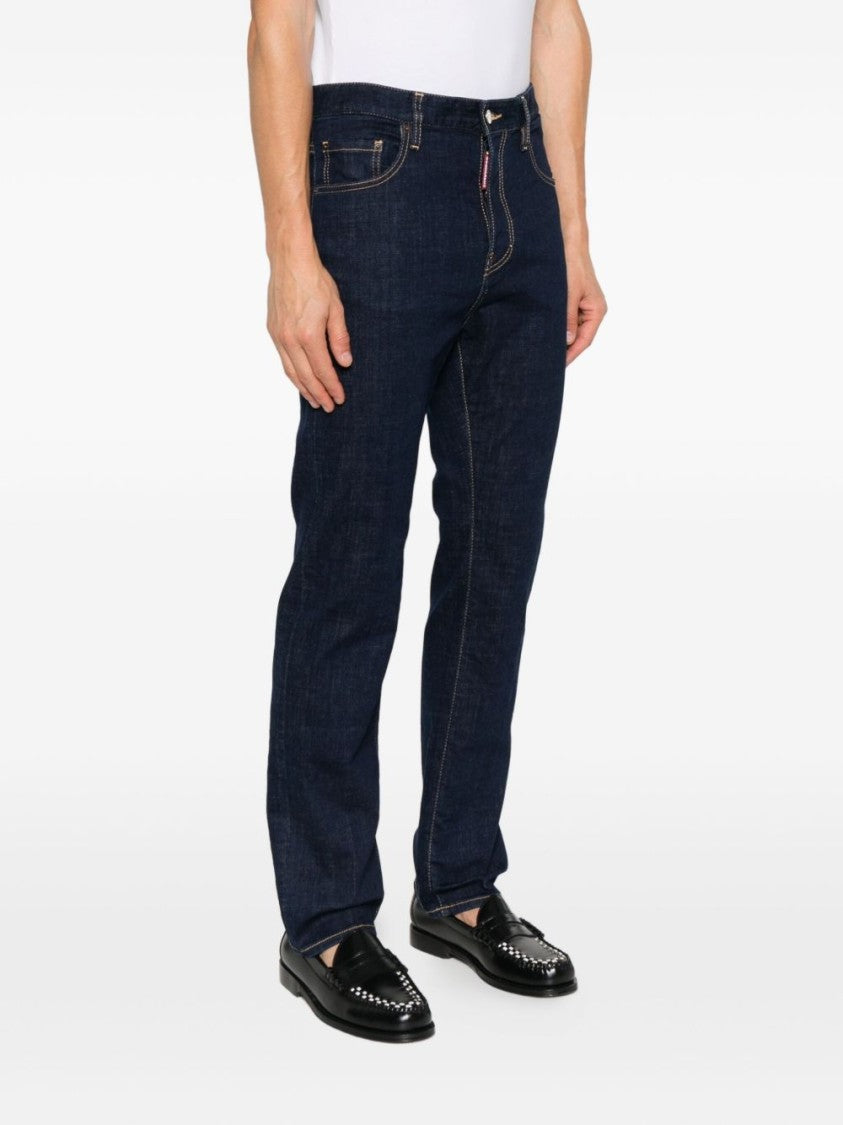 Dsquared2 Tailored Indigo Denim Jeans