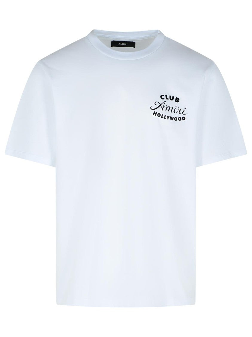 Amiri White Cotton T-Shirt