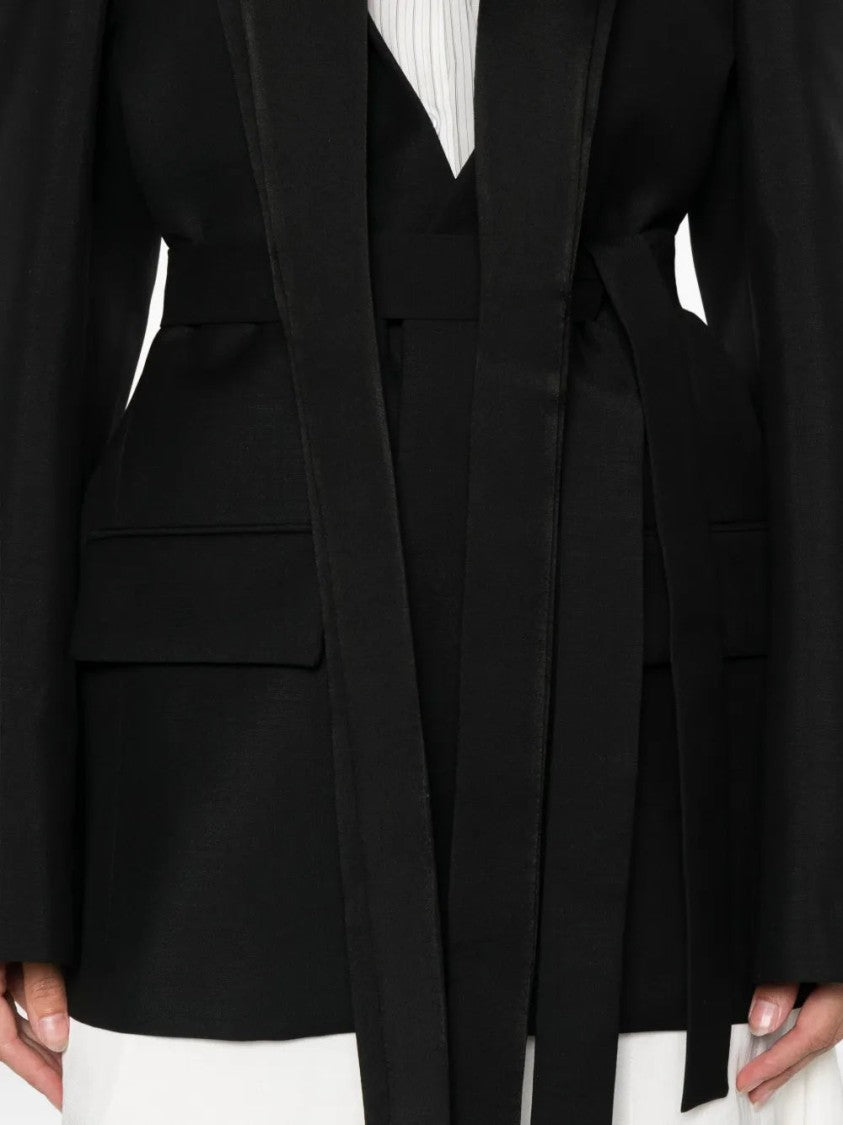 Róhe Shawl-Lapel Wool Jacket