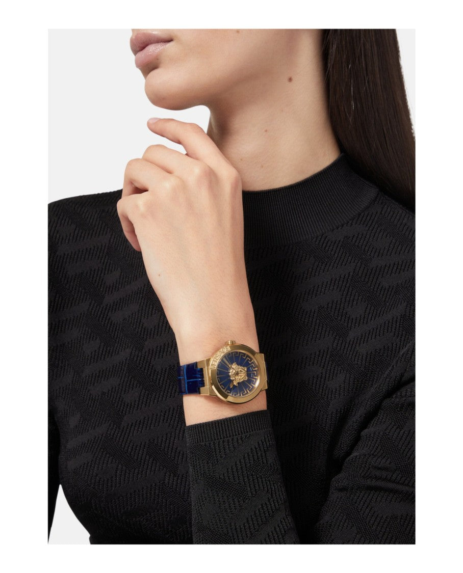 Versace Medusa Infinite Leather Watch