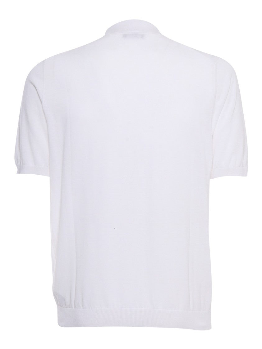 Ballantyne Short-Sleeved Polo With Classic Collar