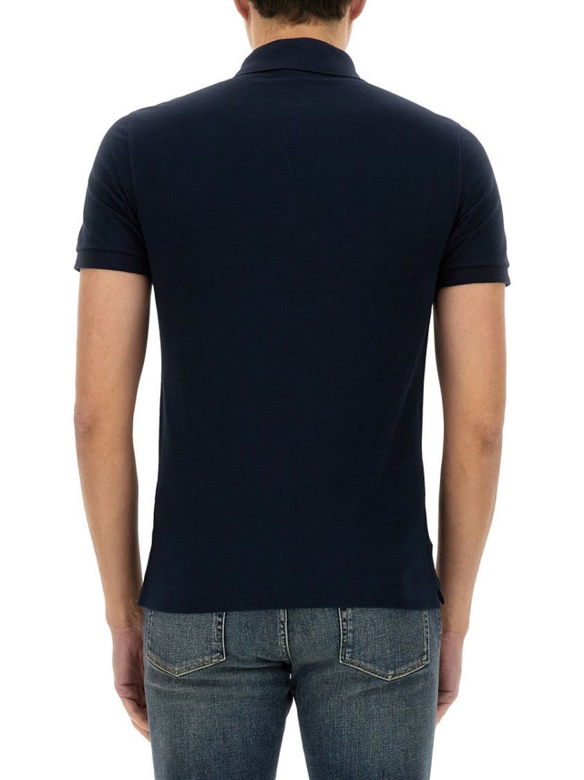 Dolce & Gabbana Fitted Polo Shirt With Logo