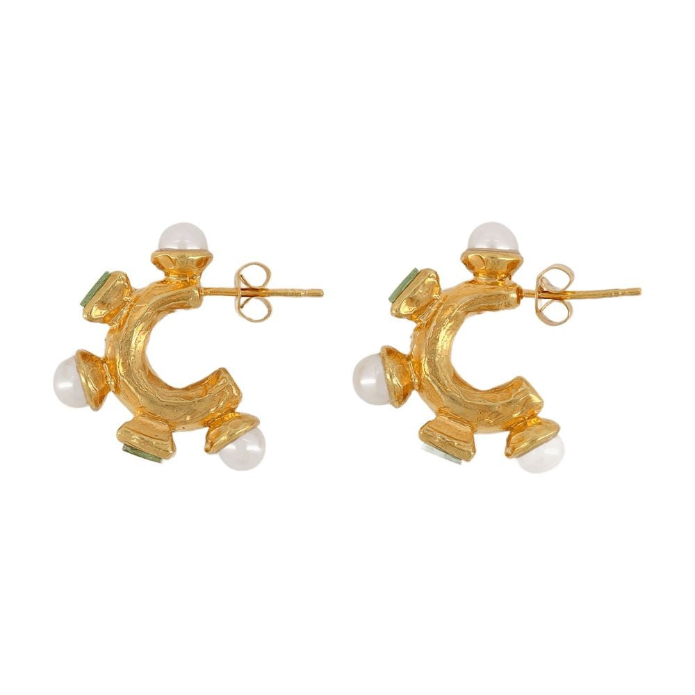 Alighieri The Traveller's Path Earrings In Gold