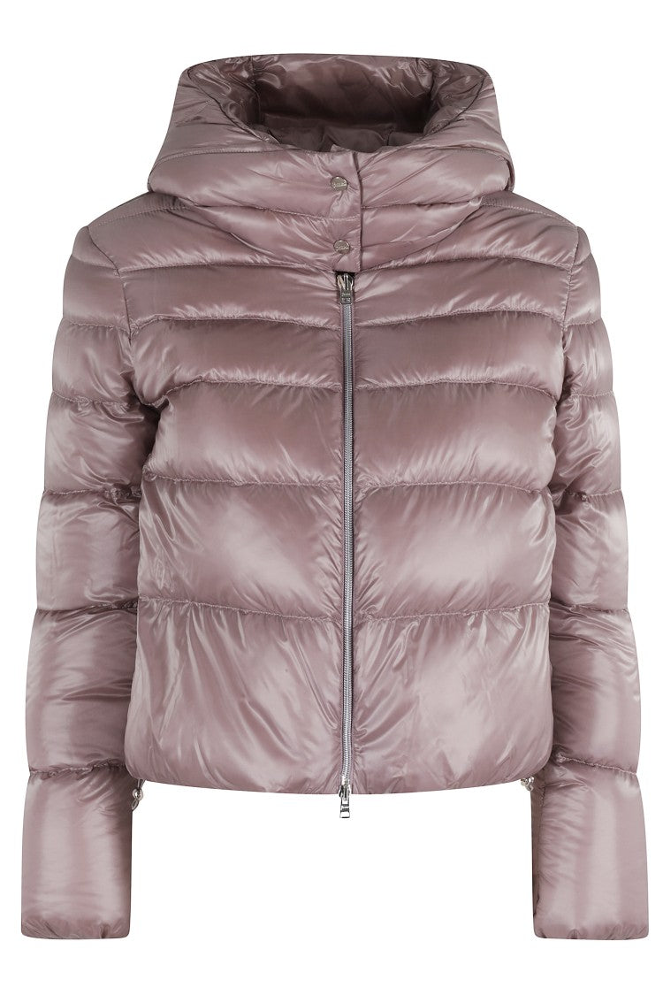 Herno Cropped Bomber Jacket