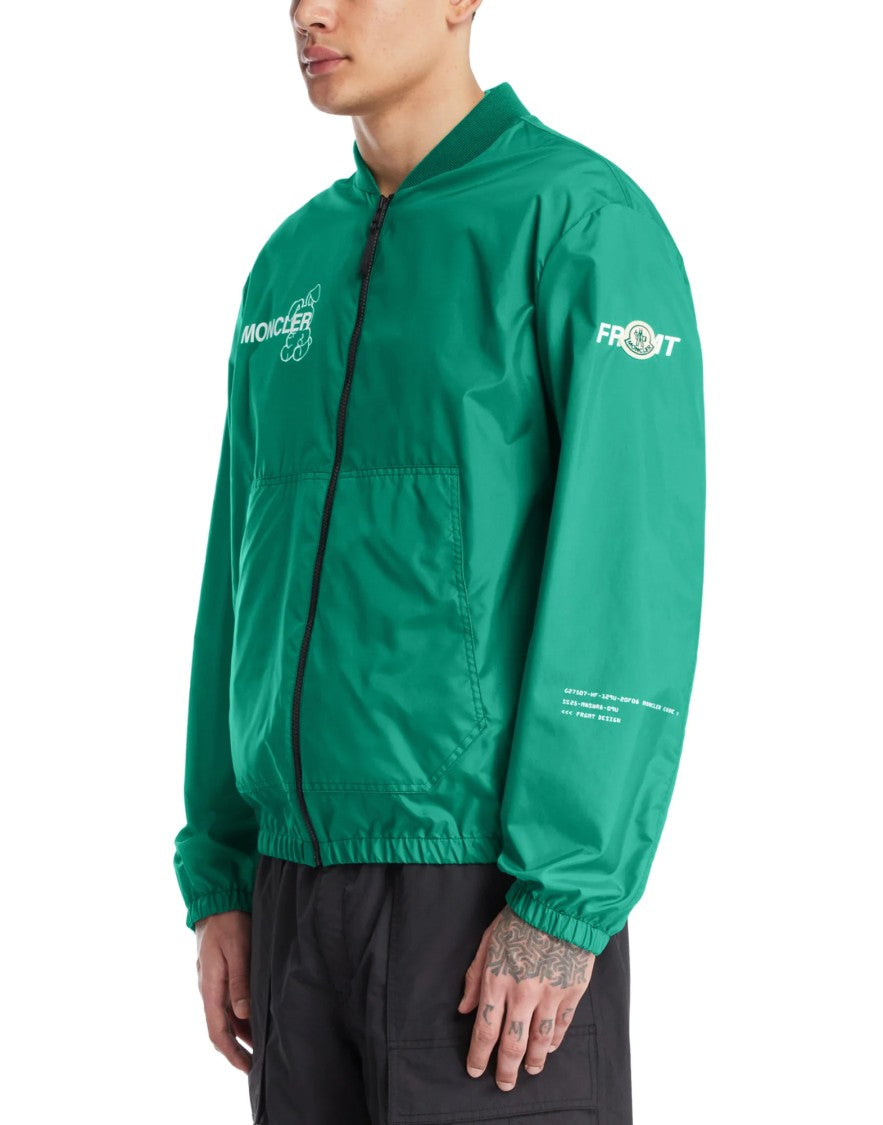 Moncler Lightweight Bomber Jacket With Playful Graphics