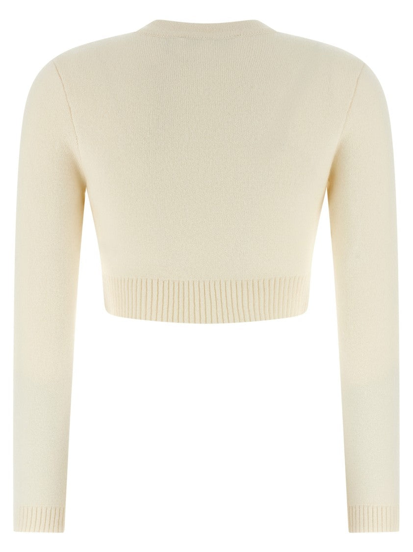 Self-Portrait 'Cream Wool' Cardigan