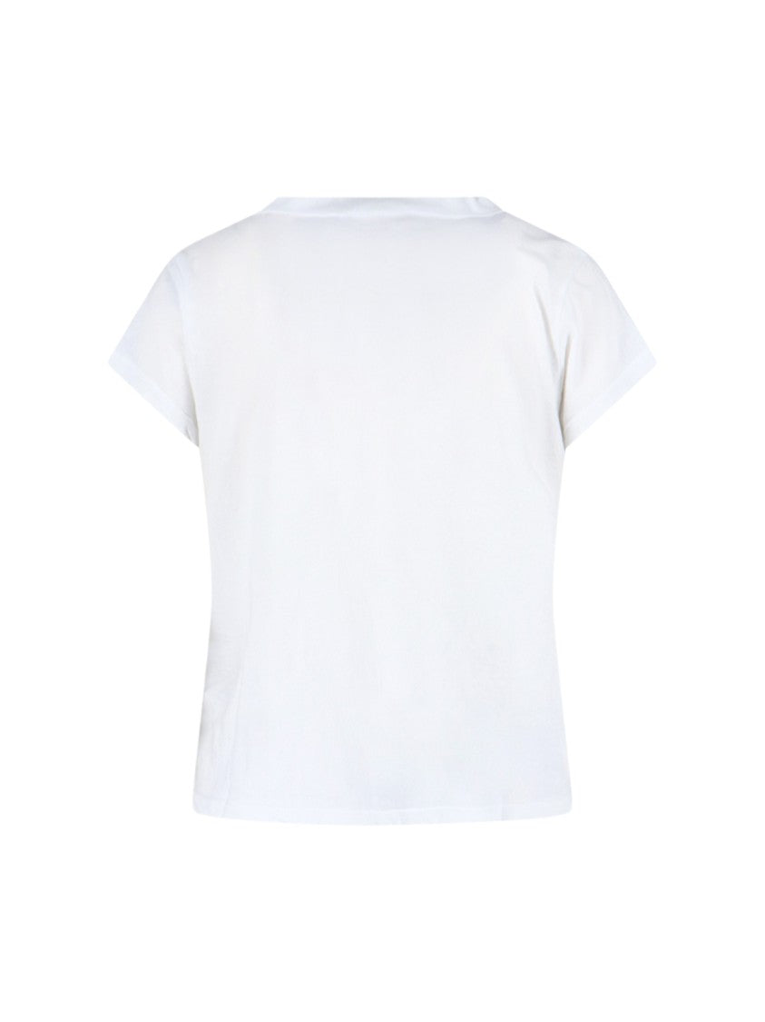 James Perse V-Neck T-Shirt – White