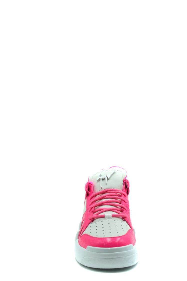 Giuseppe Zanotti Low-Top Sneakers With Textured Leather