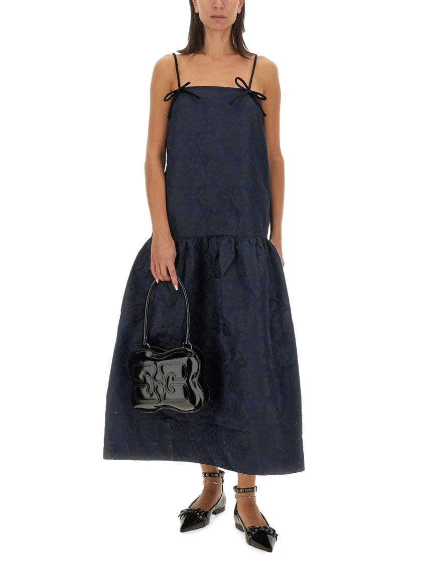 Ganni Jacquard Dress