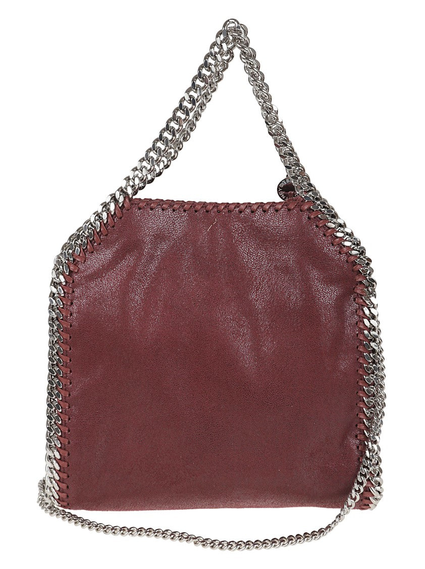 Stella Mccartney Mini Tote Eco Shaggy Deer W/Palladium Color Chain