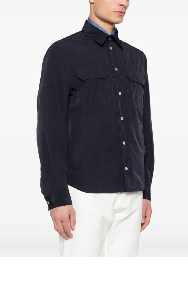 Brunello Cucinelli Classic Black Shirt Jacket