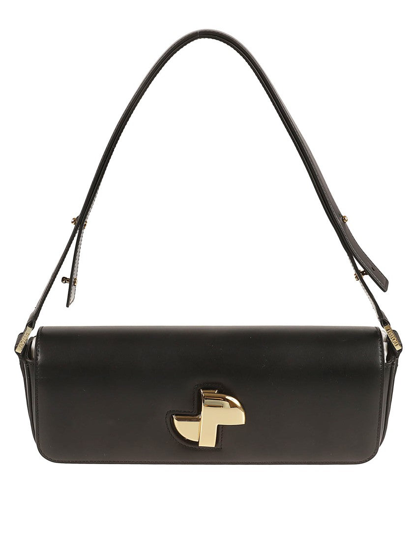 Patou Shoulder Bag With Foldover Top