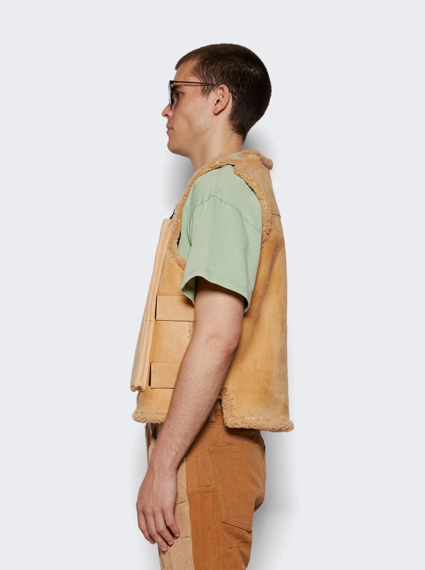 Who Decides War Bullet Point Vest Tan