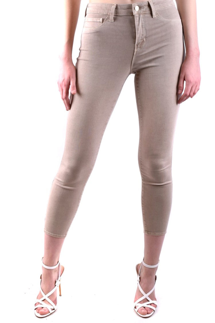 L'agence Slim-Fit Cropped Jeans With Mid-Rise Waist