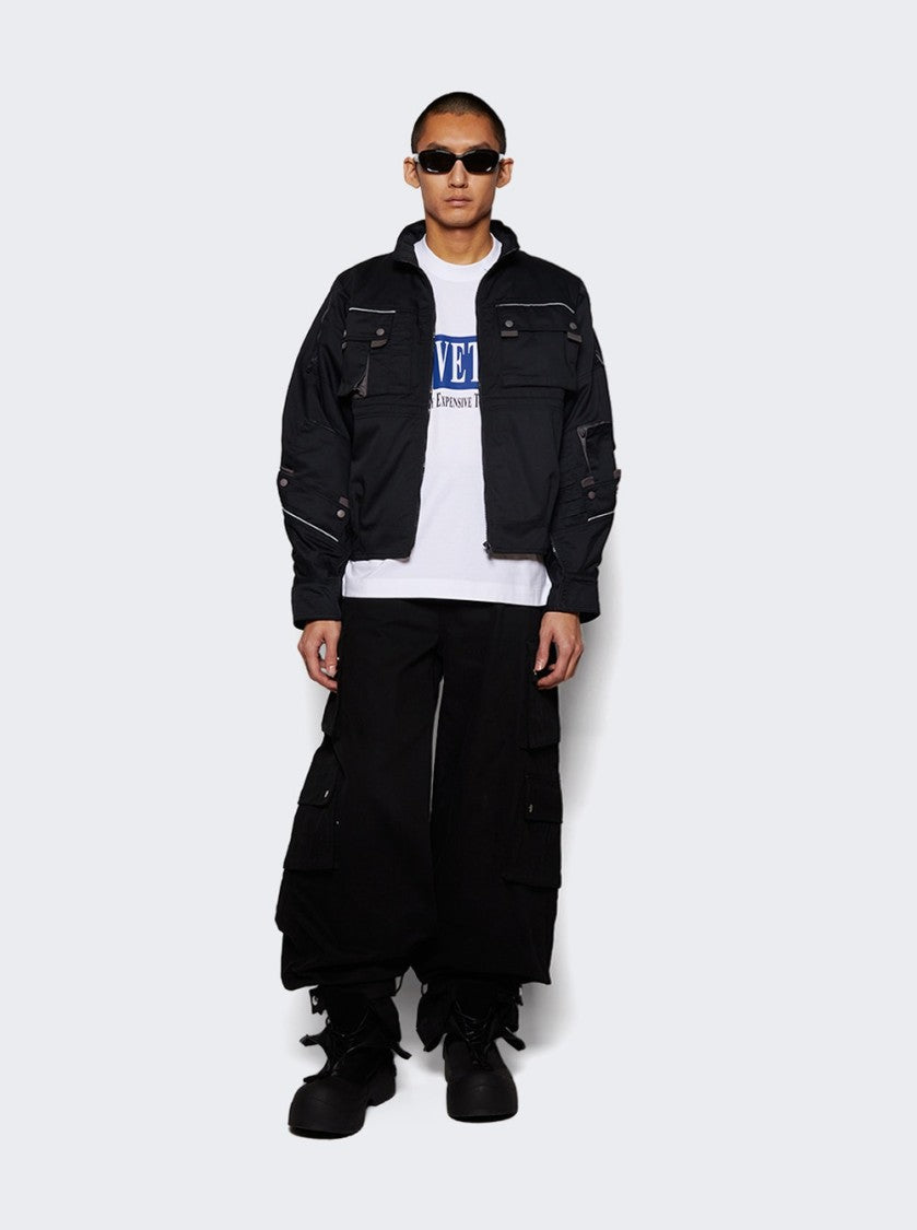 Vetements Vet Cropped Boxy Tee White