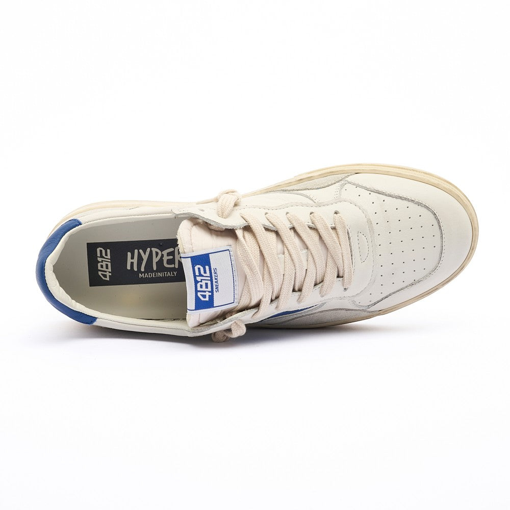 4B12 Total Leather Men's Sneakers