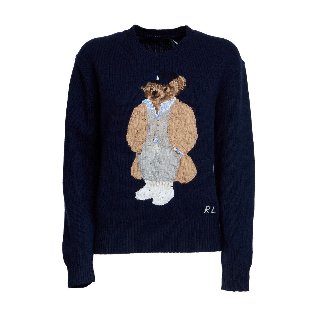 Polo Ralph Lauren Polo Bear Crewneck Sweater In Wool, Cashmere