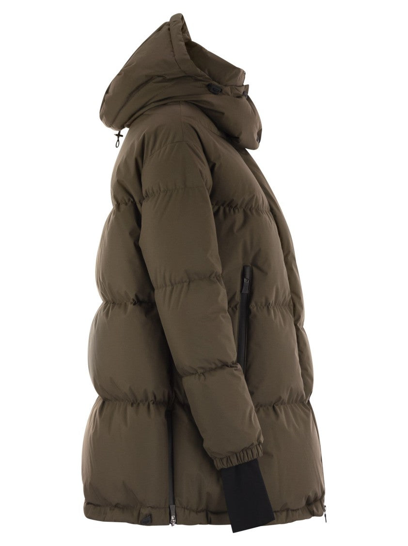 Herno Medium 2-Layer Hooded Down Jacket