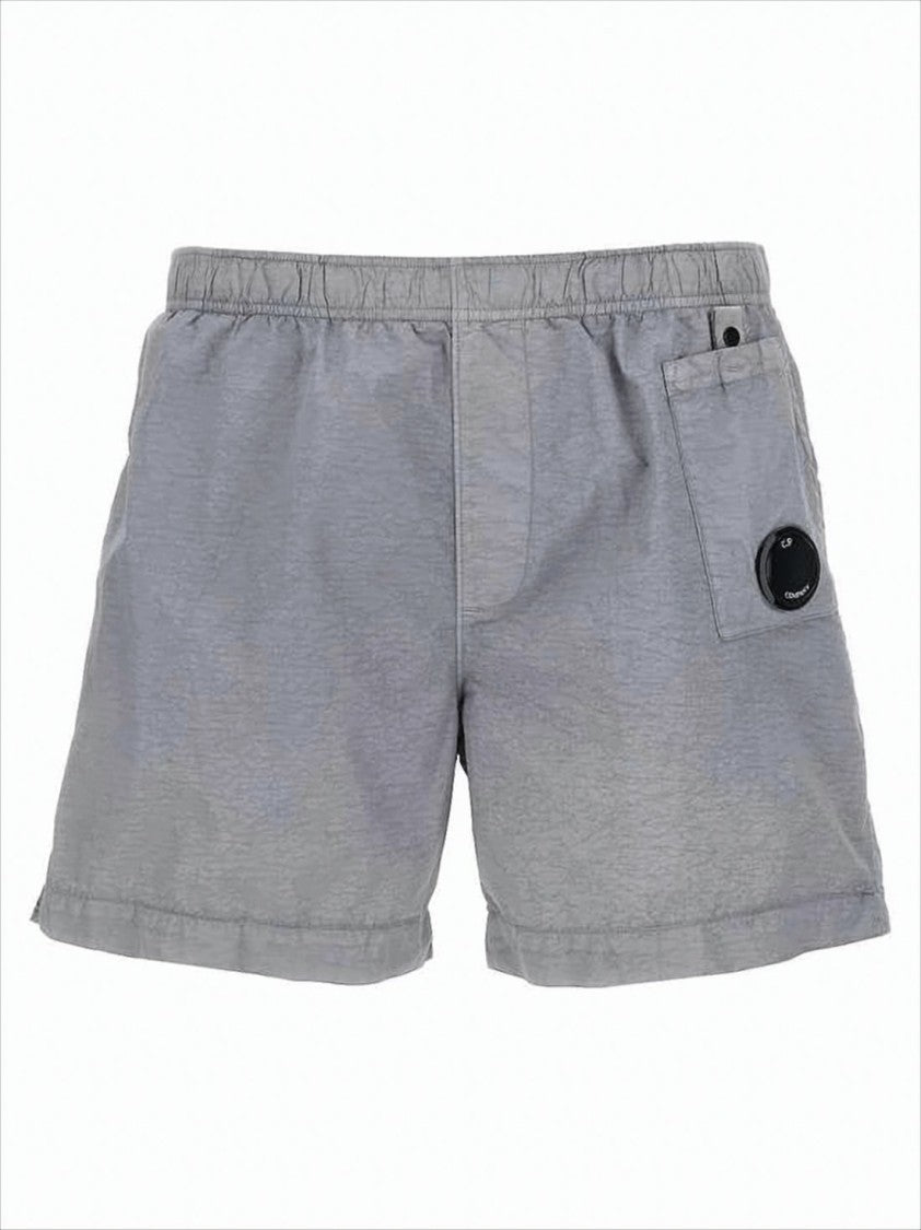 C.P. Company Relaxed-Fit Swim Shorts With Textured Fabric