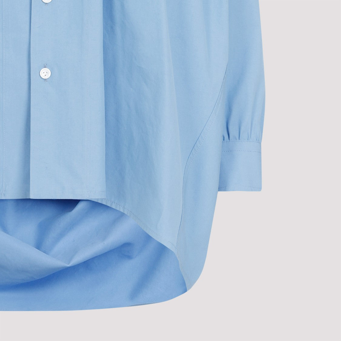 Bottega Veneta Light Blue Cotton Shirt