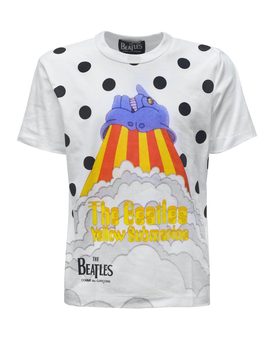 Comme Des Garçons Polka Dot Graphic T-Shirt Inspired