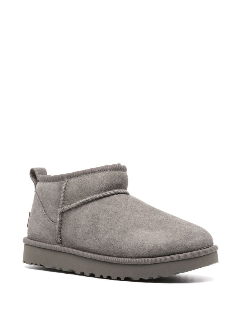 Ugg Pull-On Grey Calf Suede Boots